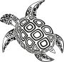 Wall-Art Wandfolie Schildpad zelfklevend verwijderbaar - Thumbnail 1