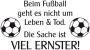 Wall-Art Wandfolie Sticker voetbal quote zelfklevend verwijderbaar (1 stuk) - Thumbnail 1