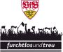Wall-Art Wandfolie VfB Stuttgart fans met logo (1 stuk) - Thumbnail 1