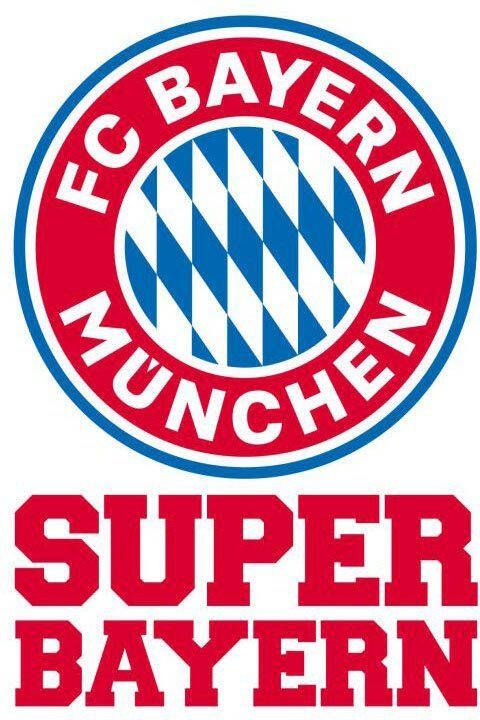 Wall-Art Wandfolie Voetbal FCB Super Bayern zelfklevend verwijderbaar (1 stuk) - Foto 1