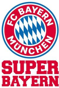 Wall-Art Wandfolie Voetbal FCB Super Bayern (1 stuk)