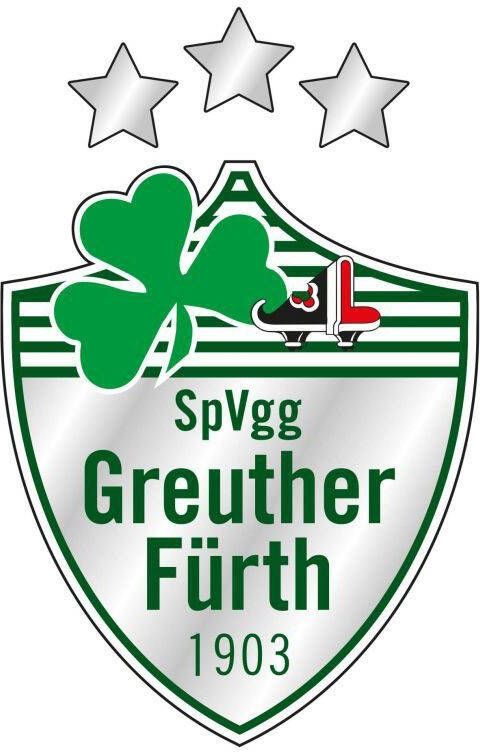 Wall-Art Wandfolie Voetbalclub SpVgg Greuther Fürth logo (1 stuk)
