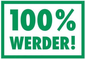 Wall-Art Wandfolie Werder Bremen 100% (1 stuk)