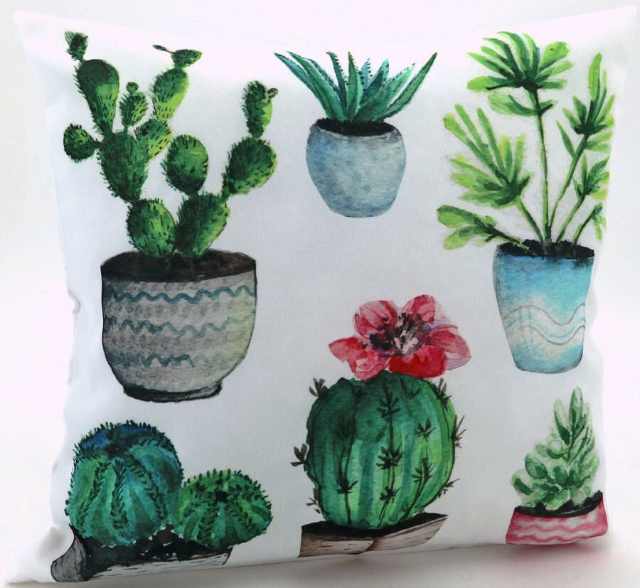 Weckbrodt Sierkussen Cactussen Kussenhoes met vulling outdoor (1 stuk)