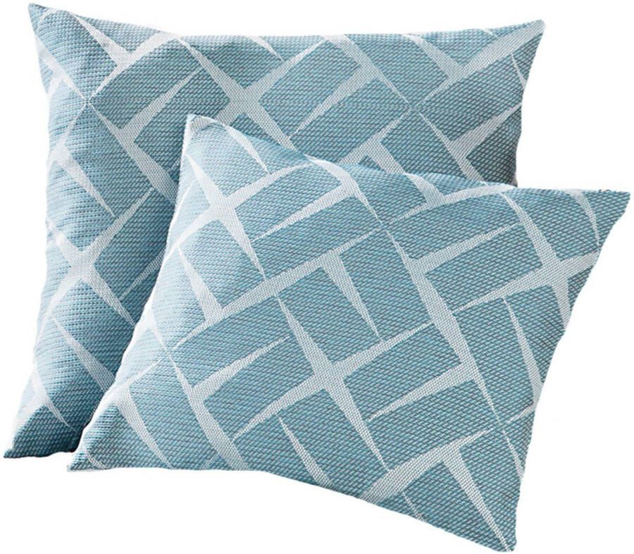 Weckbrodt Sierkussen Jasper Kussenhoes jacquard gestructureerd oppervlak 3D-effect zonder vulling (1 stuk)