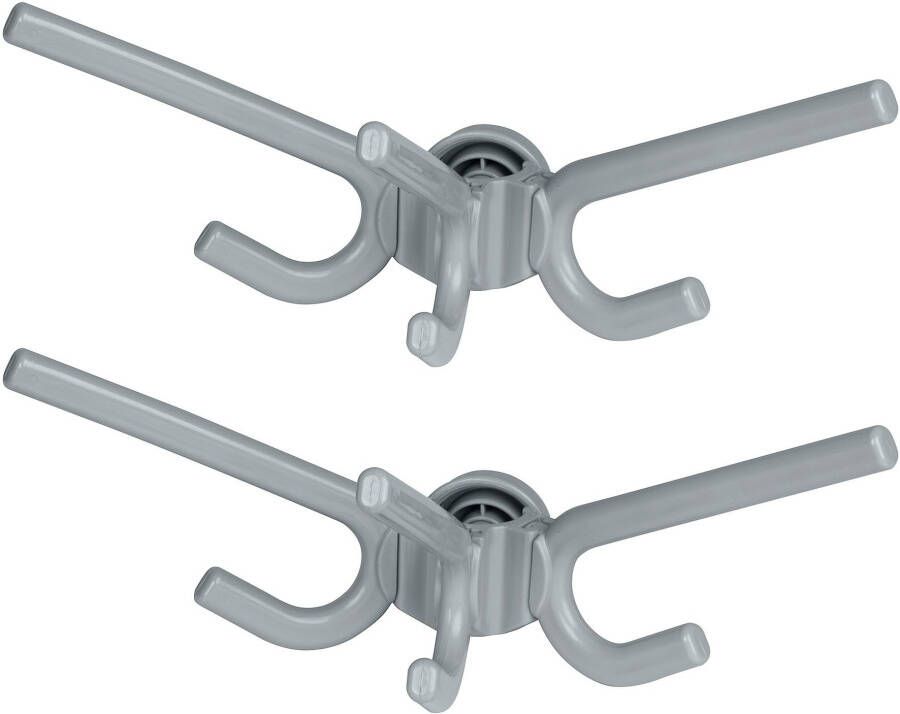 Wenko Kapstokhaken Model Herkules passend bij het hercules telescoopsysteem van (set 2 stuks)