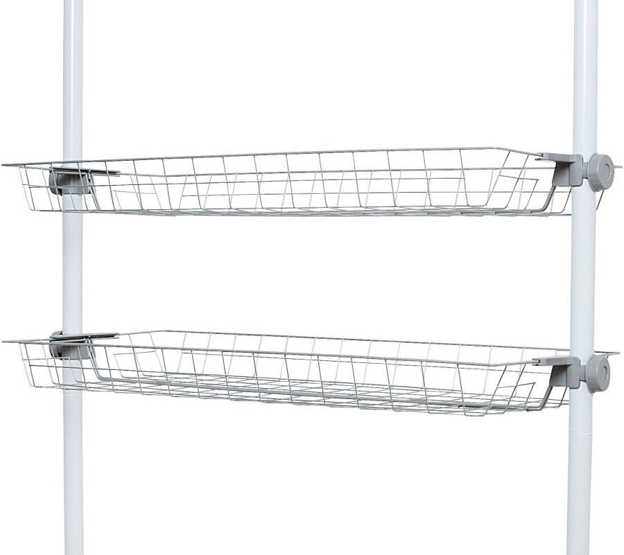 Wenko Organizer Model Herkules Opbergmand perfect voor de inloopkast (set 2-delig)