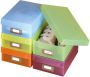Wenko Schoenenbox Multi-Boxen met beschrijfbaar veld en deksel (10 stuks) - Thumbnail 1