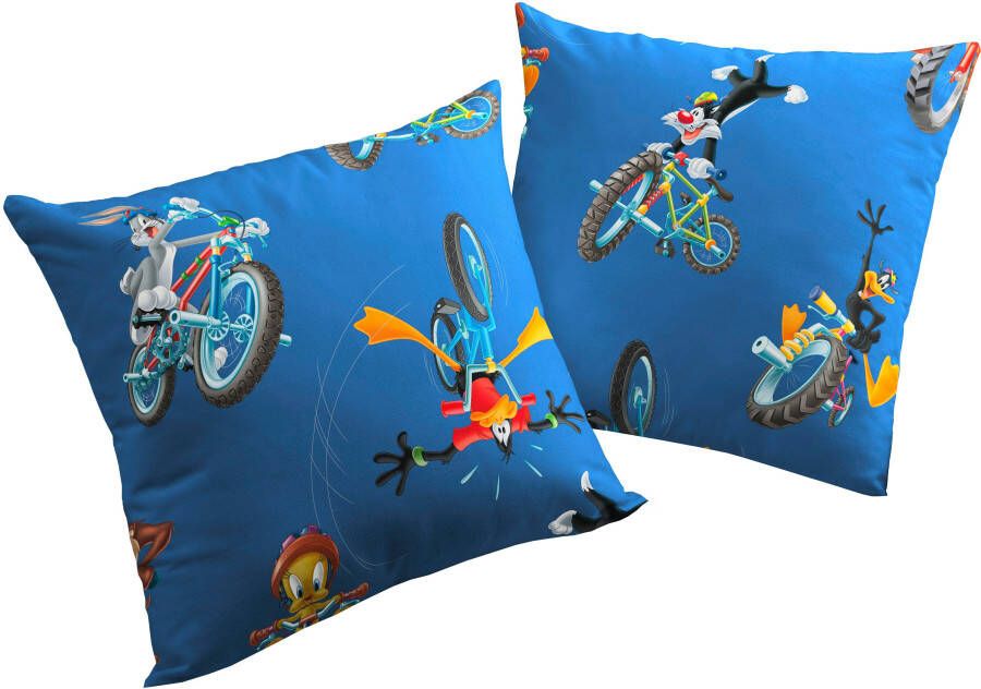 Wirth Sierkussen Looney Warner Bros. kussenhoes zonder vulling(2 stuks)