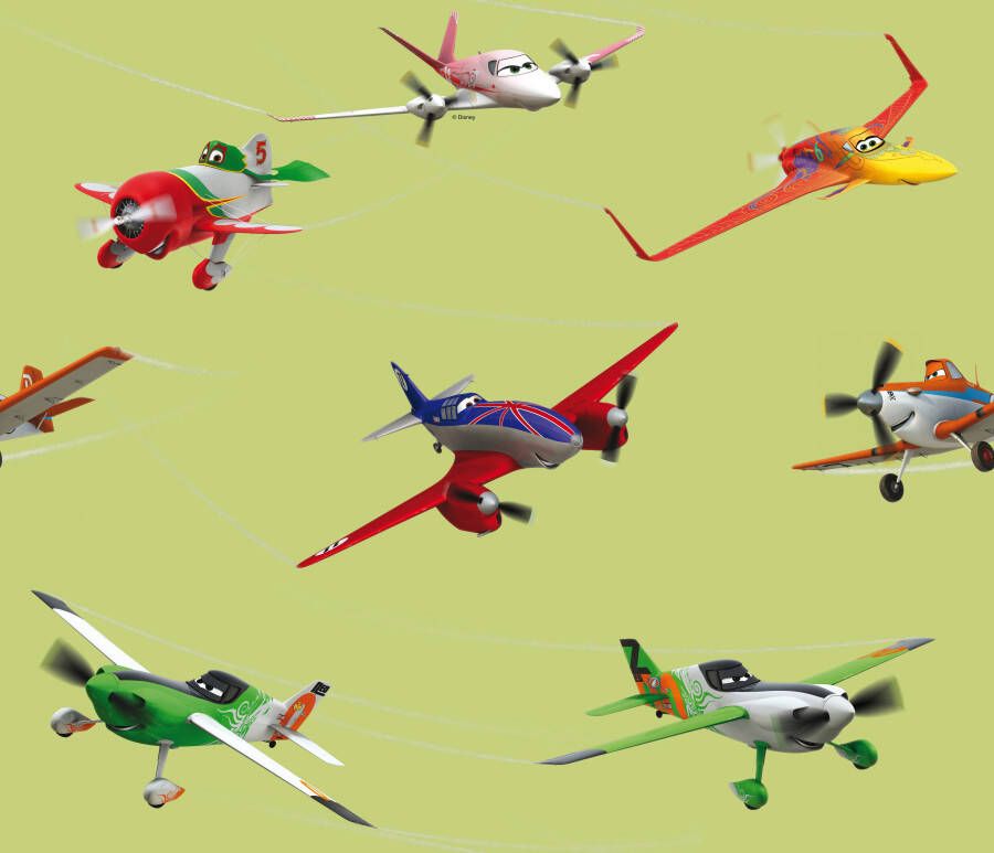 Wirth Sierkussen Planes Action Disney kussenhoes zonder vulling(2 stuks)