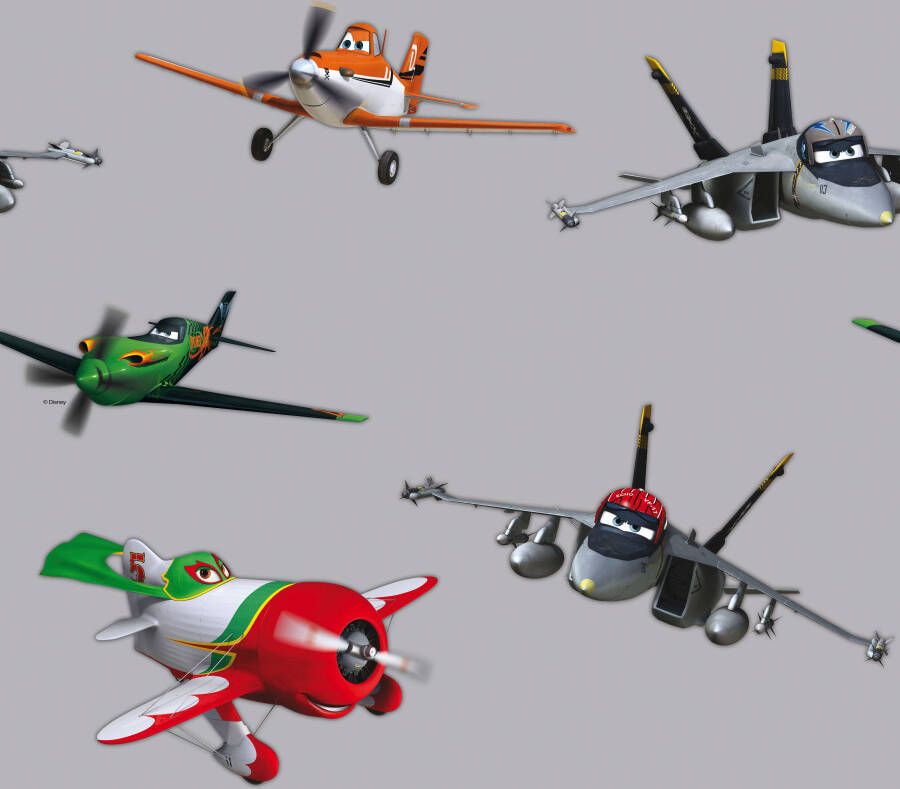 Wirth Sierkussen Planes Delta Disney kussenhoes zonder vulling(2 stuks)