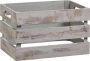 Zeller Present Houten kist Vintage Diepte: ca. 21 cm Breedte: ca. 31 cm (1 stuk) - Thumbnail 1