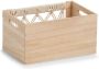 Zeller Present Sierkist Opbergkist "Boho" hout (1 stuk) - Thumbnail 1