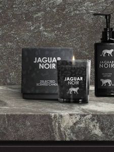 Sizland Dezign Geurkaarsen geschenkset Geurkaars Jaguar Noir- Geurkaars in glas
