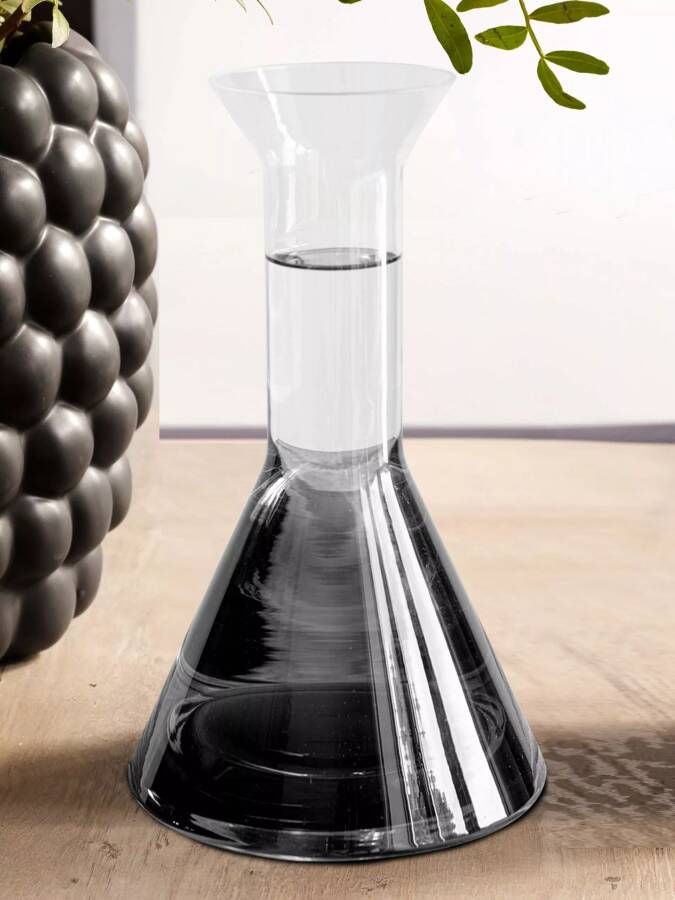 Sizland Dezign Karaf Kelly Glas Transparant & Grijs