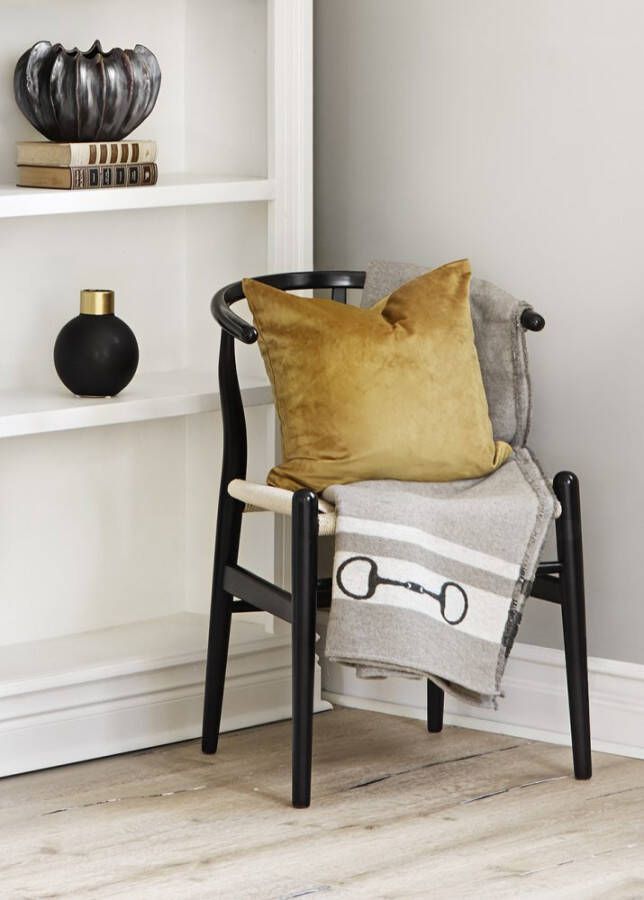 Sizland Dezign Sierkussen polyester sierkussen Beverly sierkussen geel 45x45