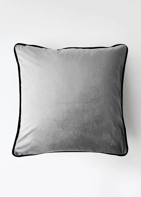 Sizland Dezign Sierkussen polyester sierkussen Lux Velvet sierkussen grijs 50x50