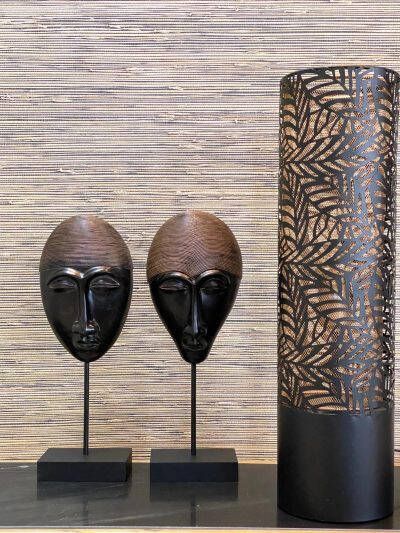 Sizland Dezign Lamp Royan Metaal Bruin & Goud Klein