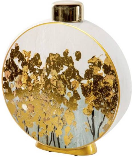 Sizland Dezign Pot Landscape Keramiek Goud Klein