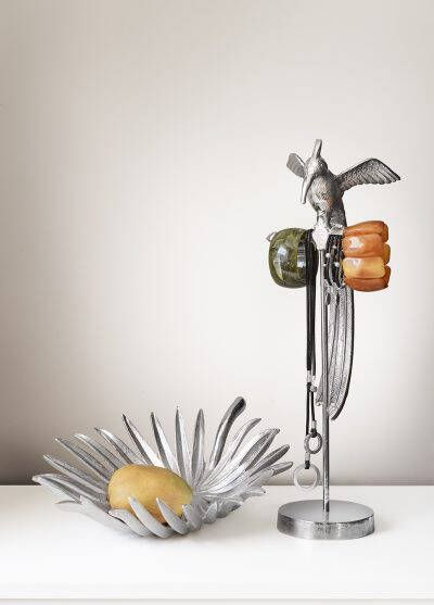 Sizland Dezign Sieradenstandaard Beauty Bird Metaal Zilver