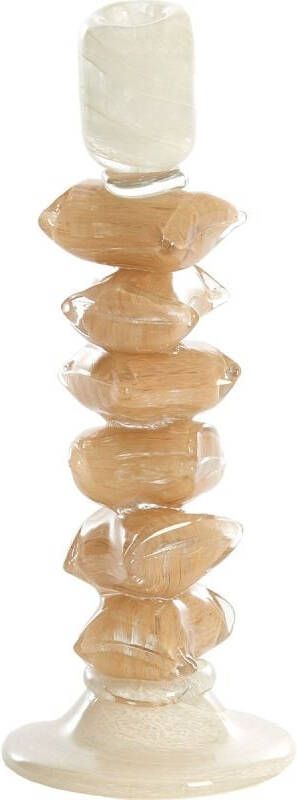 Trendhopper Kandelaar Estina Creme+Bruin 29 5 Cm