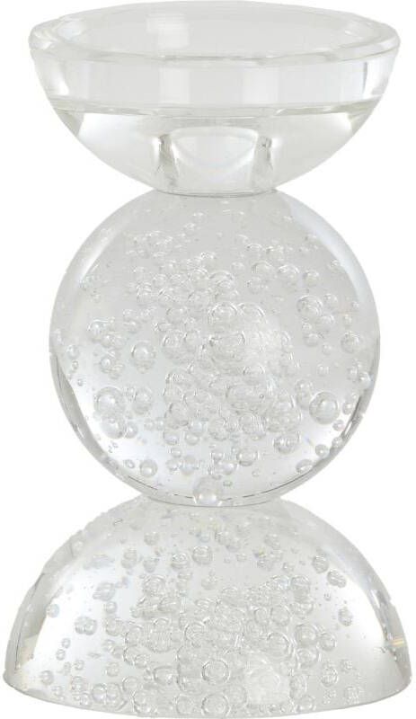 Trendhopper Kandelaar Itinga Glas Bubbel Clear 15 5 Cm