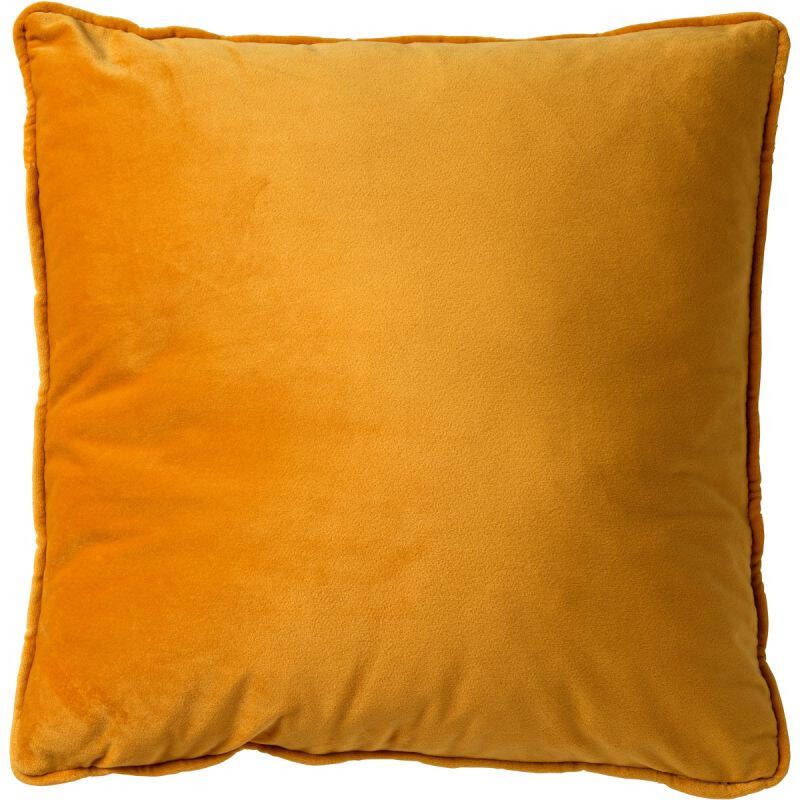 Dutch Decor FINN Kussenhoes 45x45 cm velvet heerlijk zacht Golden Glow geel