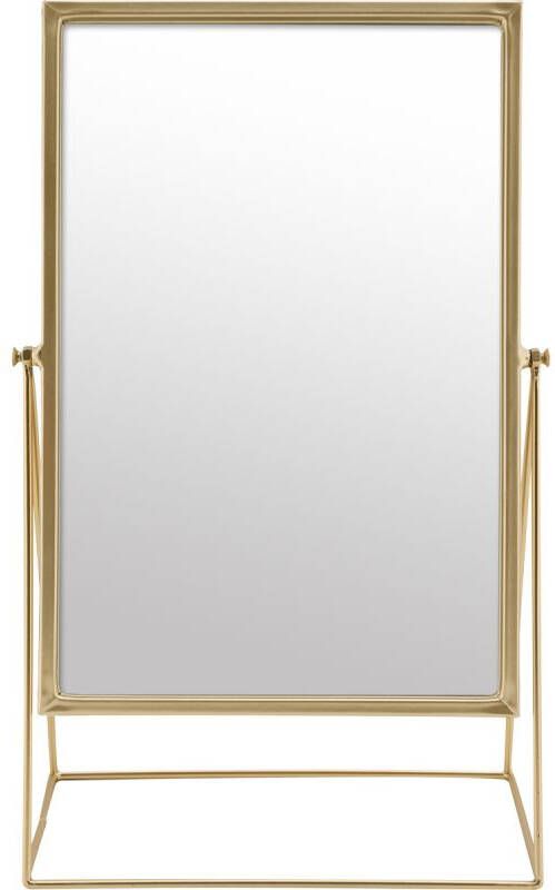 Vtwonen Rectangular Spiegel H 26 5 x B 14 cm Goud