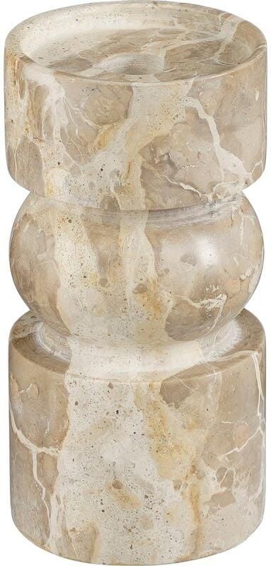 Trendhopper kaarsenstandaard Finnos Beige H18cm