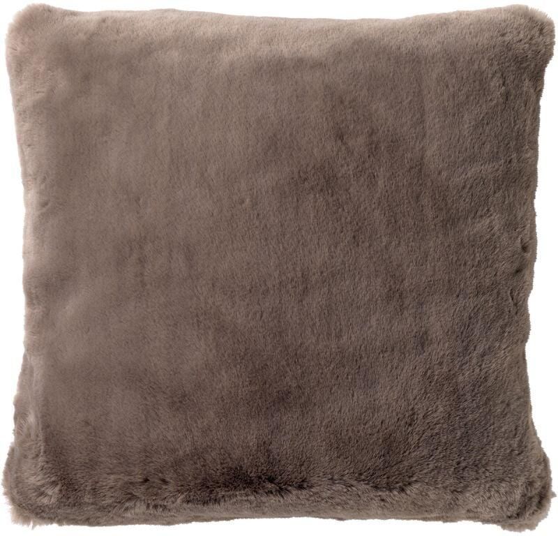 Dutch Decor ZAYA Kussenhoes unikleur Driftwood 45x45 cm taupe