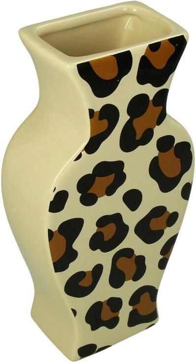 Trendhopper Vaas Flat Panter