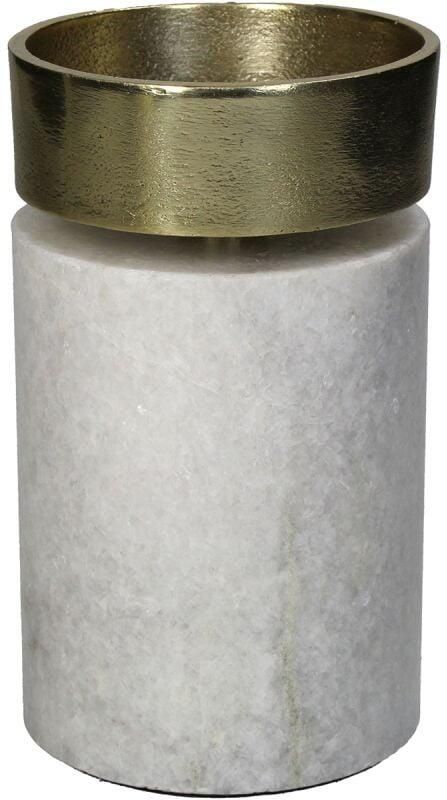 Trendhopper Waxinelichthouder Marble 15cm hoog