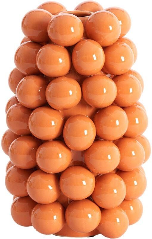 Trendhopper Vaas Boyang Ceramics Shiny Oranje 24 Cm