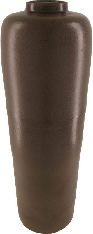 Dijk Natural Collections DKNC Vaas Toledo Keramiek 18x60cm Zwart