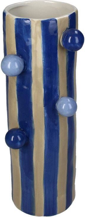 Trendhopper Vaas Kenji Blauw 25 cm hoog