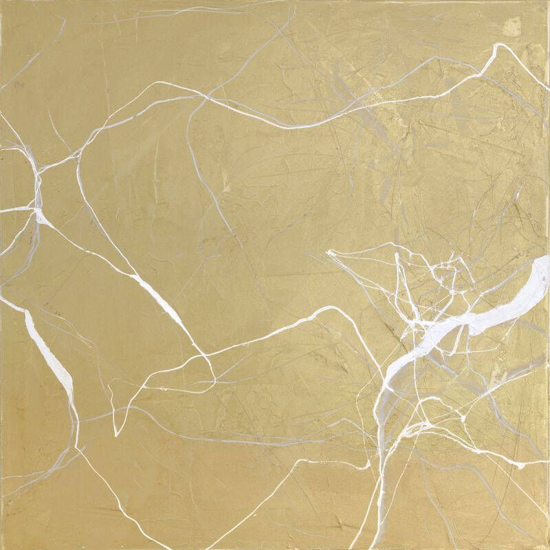 Trendhopper Wanddecoratie Gold Marble 100x100