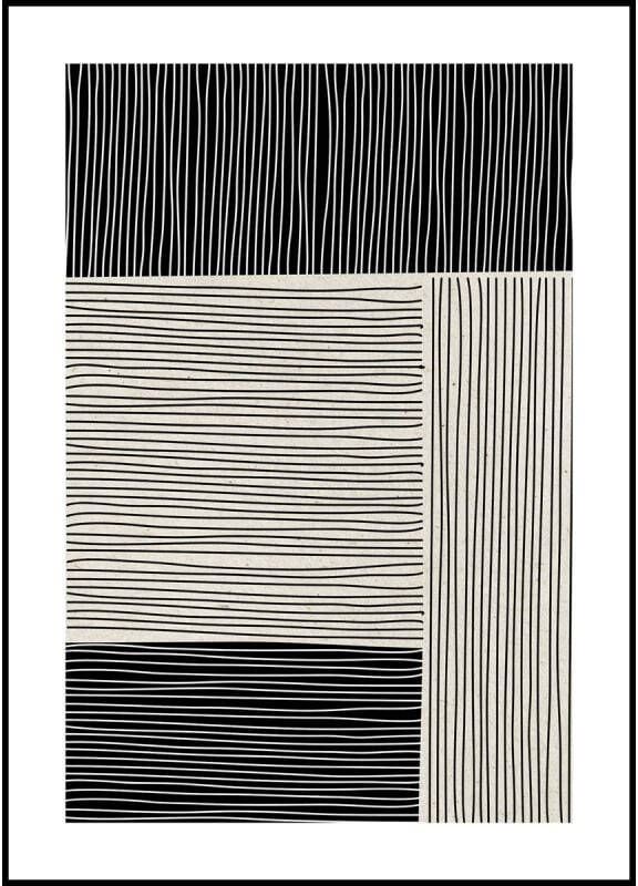 Trendhopper Wanddecoratie Rib 50x70