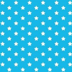 2LIF Decoratie plakfolie blauw met sterren 45 cm x 2 meter zelfklevend Jongenskamer decoratie Decoratiefolie Meubelfolie