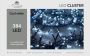 Anna&apos;s Collection Clusterverlichting helder wit buiten 384 lampjes met timer kerstverlichting kerstboom - Thumbnail 2