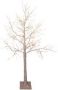 Anna's Collection Verlichte figuren witte lichtboom metalen boom berkenboom met 120 led lichtjes 130 cm Kerstversiering kerstdecoratie kerstverlichting figuur - Thumbnail 2