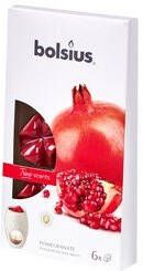 Bolsius Waxmelts pack 6 True Scents Pomegranate