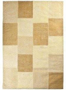 By-Boo Furnilux vloerkleed 'Patchwork Mono' 160 x 230cm kleur geel