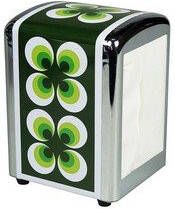 Cabanaz Servettenhouder Ramona groen