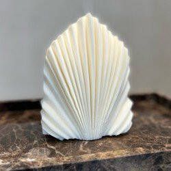 CASA DI ELTURO Deco Kaars Shell – Handmade