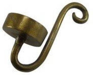 Deco4yourhome Glashaak Theelicht S 5x7x13 Olga Brass Antique