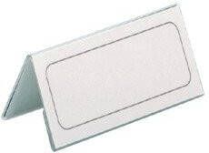 Durable Tafelnaambord 8052 61x210mm transparant | 25 stuks | 25 stuks