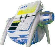 Durable Visitekaartenmolen Vegas 2417 voor 400st blauw grijs