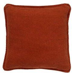 Dutch Decor BOWIE Sierkussen 45x45 cm van gewassen katoen Potters Clay oranje - Foto 2