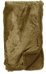 Dutch Decor STANLEY Plaid 150x200 cm fleece deken met teddy en fleece Military Olive groen - Foto 2