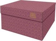Dutch Design Brand Dutch Design Storage Box Art Deco Velvet Violet